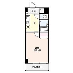 ApexFlat 1Kの間取図画像