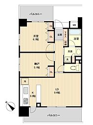 グラディート町田 1SLDKの間取図画像