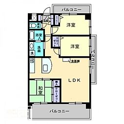 モアガーデン2 3LDKの間取図画像