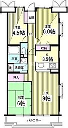 アーバン・ヒルズ21 3LDKの間取図画像