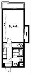 メゾンフェアリー 1Kの間取図画像