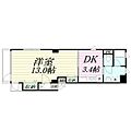 レジデンス勾当台2階7.4万円