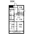 セントラルハイツ植田1階6.5万円