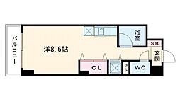 MRRくまもと ワンルームの間取図画像