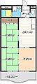 宝勝ハイツ4階5.4万円
