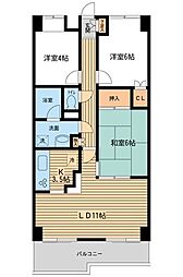 フローレンス清瀬 3LDKの間取図画像