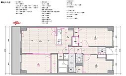 プロスペクト浦和常盤 3LDKの間取図画像