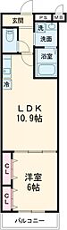 Casa Ciel 1LDKの間取図画像