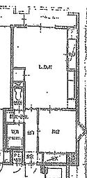 K.ステーション大橋 1LDKの間取図画像