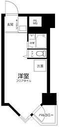 東京ベイビュウ 1Kの間取図画像