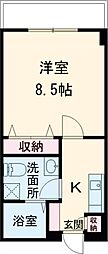 堺グリーンプラザ 1Kの間取図画像