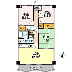 ビヴァシティ函南 3LDKの間取図画像