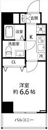 フロンティアコンフォート鶴見市場 1Kの間取図画像
