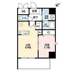 (仮称)ONLY ONE三田市三田町 新築 1LDKの間取図画像