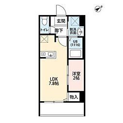 (仮称)ONLY ONE三田市三田町 新築 1LDKの間取図画像