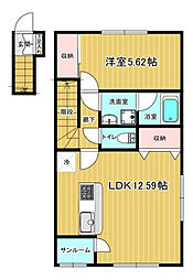 STARTA 1LDKの間取図画像