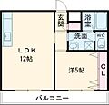 対中ハイツ3階6.5万円