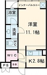 ELAMOR ワンルームの間取図画像