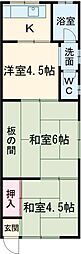 グリーンハイツ 3Kの間取図画像