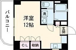 ZinJin ワンルームの間取図画像