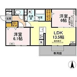 Premurosa 2LDKの間取図画像