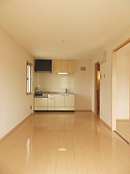 リヴェールアン 203 2階2DKのリビング/ダイニング