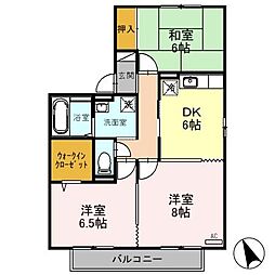 間取図画像 3DK