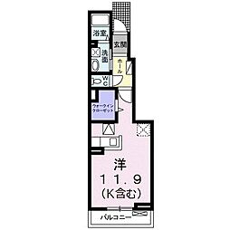 間取図画像 ワンルーム