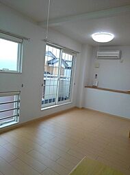 サンパティーク 201 2階1LDKのリビング/ダイニング