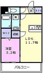 NeoStageU 1LDKの間取図画像