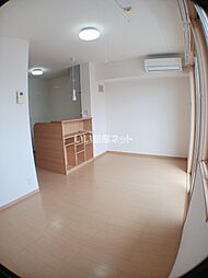 ヴィラパティオII 203 2階1LDKのリビング/ダイニング