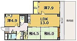 観月橋駅 8.1万円