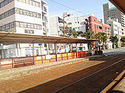 【駅】長崎電気軌道　諏訪神社まで154ｍ