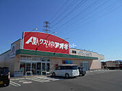 【ドラッグストア】クスリのアオキ上尻毛八幡店まで1085ｍ