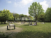 【公園】朝宮公園まで825ｍ