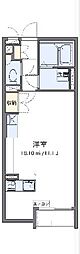 MIRAND唯 ワンルームの間取図画像