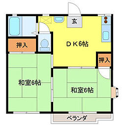 川島駅 4.5万円