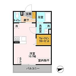 間取図画像 ワンルーム