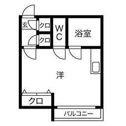 コーポラス常陽 1階/-