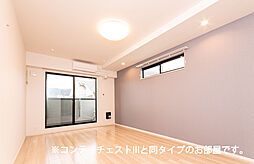 ジェルメ東狭山ヶ丘III 205 2階1Kのリビング/ダイニング