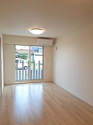 JR上越線 群馬総社駅 徒歩16分の賃貸アパート 1階2LDKのリビング/ダイニング