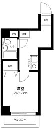 クレッセント大森 1Kの間取図画像