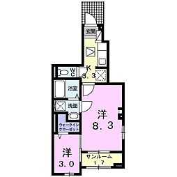 Felice 2Kの間取図画像