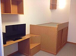 レオパレススペース　メイ 201 2階1Kのリビング/ダイニング