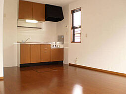 JR常磐線 荒川沖駅 6.4kmの賃貸アパート 1階2DKのリビング/ダイニング