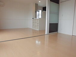 東武桐生線 阿左美駅 徒歩17分の賃貸アパート 1階2LDKのリビング/ダイニング