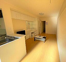 ミランダルミエール 204 2階ワンルームのリビング/ダイニング