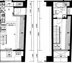東京メトロ丸ノ内線 荻窪駅 徒歩12分の賃貸マンション 5階ワンルームの間取り