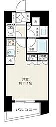ダイナシティ高円寺 ワンルームの間取図画像