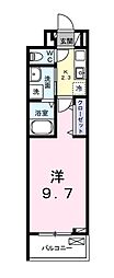 間取図画像 1K